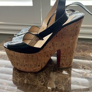 Christian Louboutin Dombasle Wedges 40
